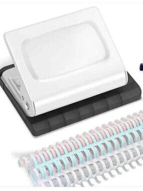 10 Hole Punch Binding Machine With 10 Binder Rings